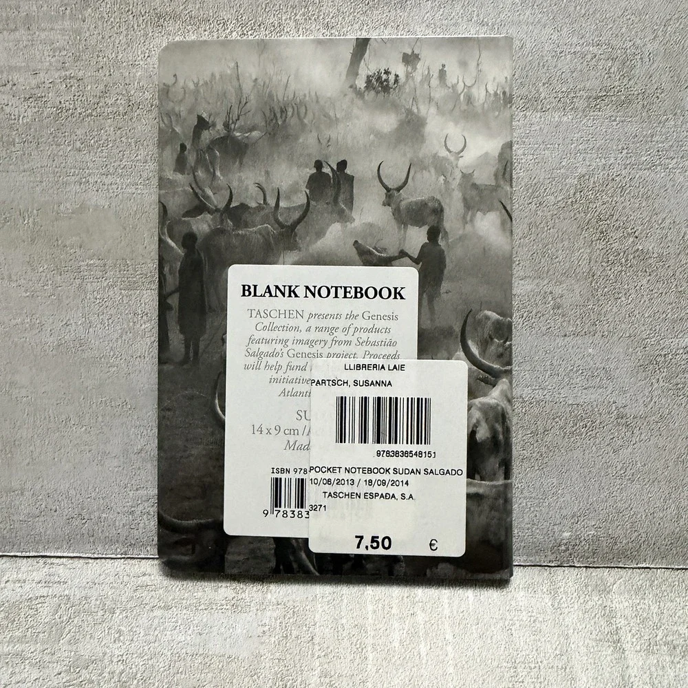 Sebastiao Salgado GENESIS Taschen Art Photography Notebook‎ Journal Dinka Cattle